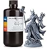 ELEGOO ABS-Like 3D Printer Resin 3.0, 405nm UV-Curing Photopolymer Resin for Mars Saturn Jupiter MSLA DLP LCD 3D Printing with Strength and Toughness, High Precision, Low Viscosity, Grey 1000g