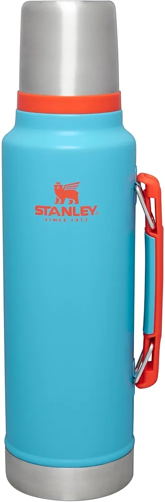 Stanley Classic Vacuum Insulated Wide Mouth Bottle - Pool - BPA-Free 18/8 Stainless Steel Thermos for Cold & Hot Beverages - 1.5 QT