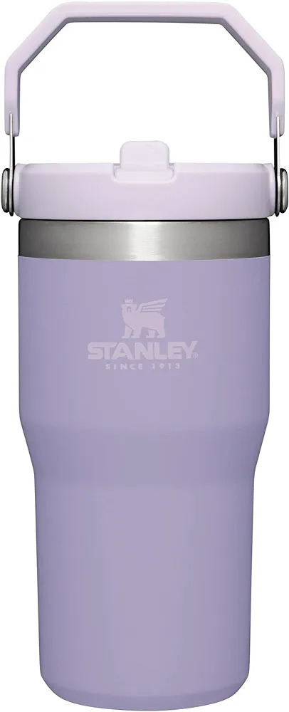 STANLEY IceFlow Stainless Steel Tumbler - Vacuum Insulated Water Bottle for Home, Office or Car Reusable Cup with Straw Leak Resistant Flip Cold for 12 Hours or Iced for 2 Days