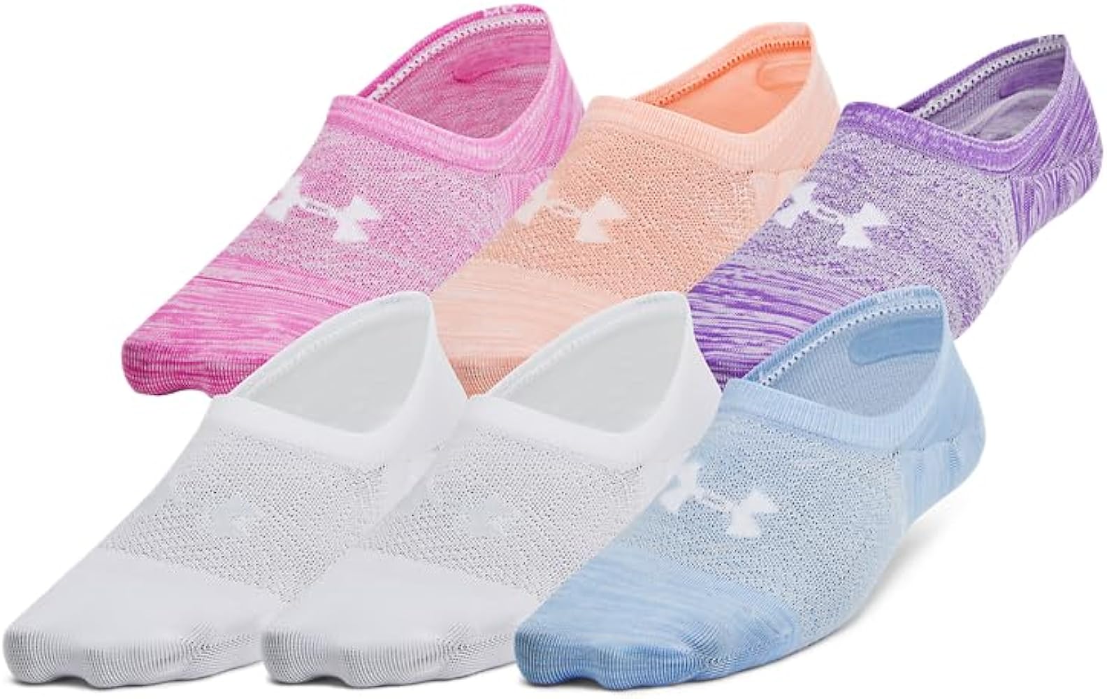 Under Armour Women's Breathe Lite Liner Socks 6 Pack