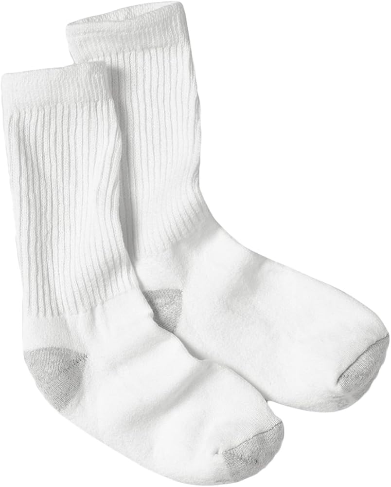 Hanes Women's Value, Crew Soft Moisture-wicking Socks, Available in 10 and 14-packs