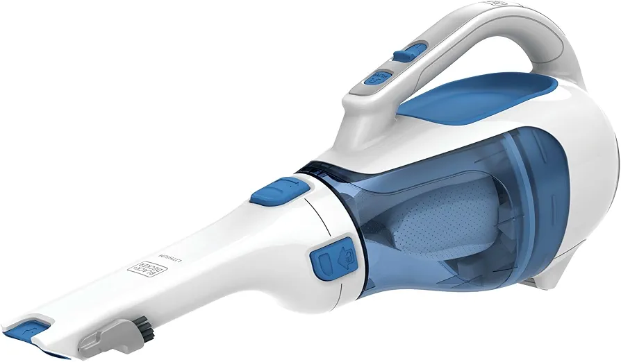 BLACK+DECKER dustbuster Handheld Vacuum, Cordless 10.8V, with Rotating and Extendable Nozzle (HHVI320JR02)