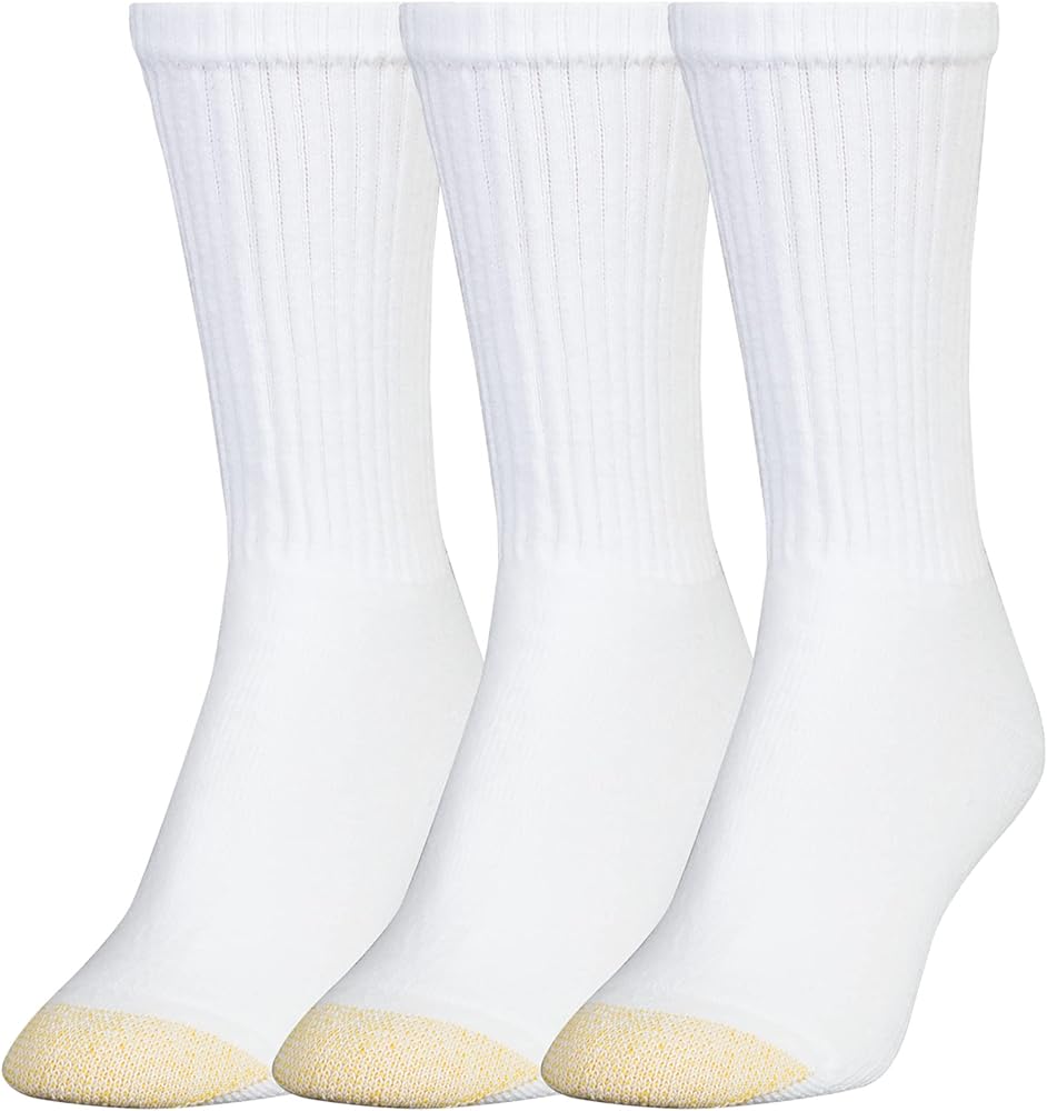 GOLDTOE Women's Ultra Tec Crew Socks 3 Pack