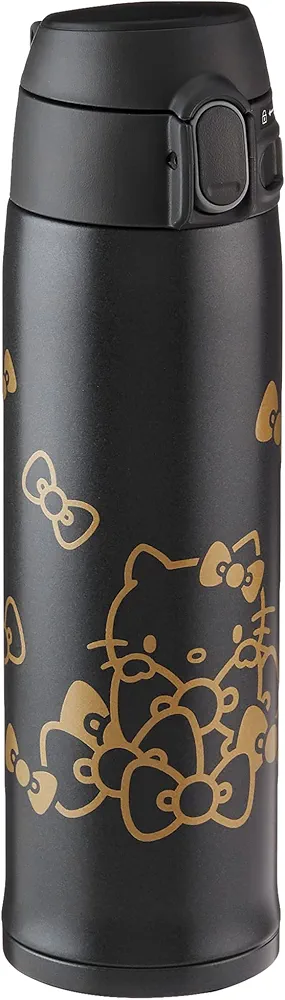 Zojirushi SM-TA48KTBA Stainless Steel Vacuum Insulated Mug, 16-Ounce, Hello Kitty Black