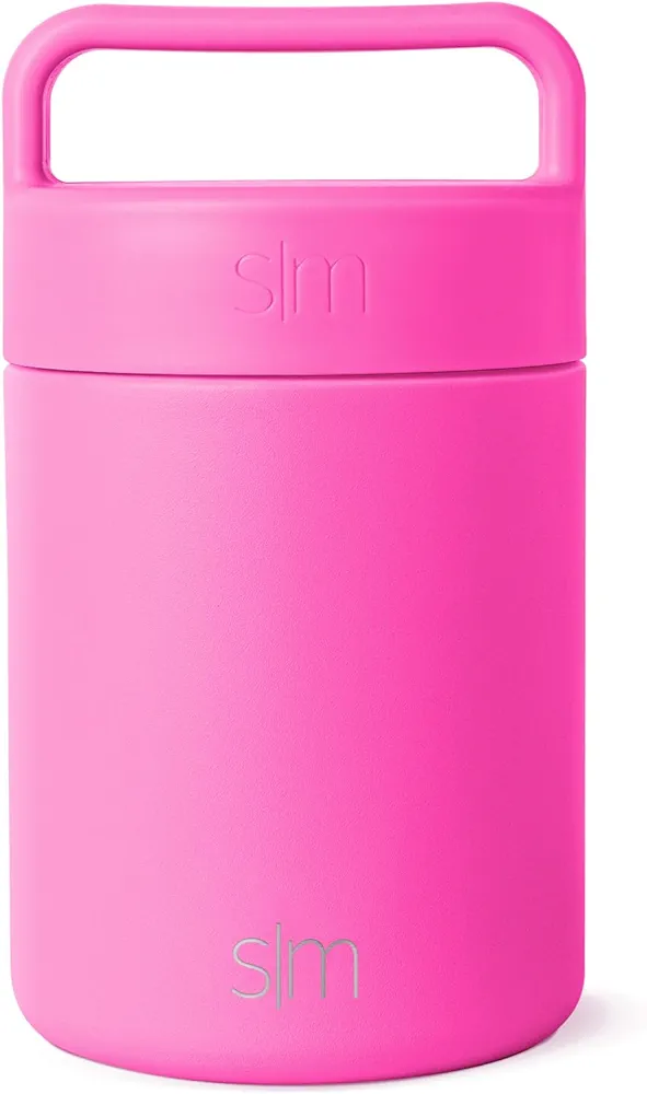 Simple Modern Food Jar Thermos for Hot Food | Reusable Stainless Steel Vacuum Insulated Leak Proof Lunch Storage for Smoothie Bowl, Soup, Oatmeal | Provision Collection | 12oz | Raspberry Vibes