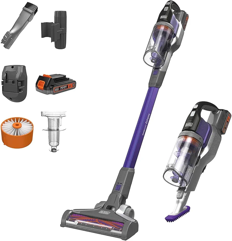 BLACK+DECKER Powerseries Extreme Cordless Stick Vacuum Cleaner for Pets (BSV2020P)