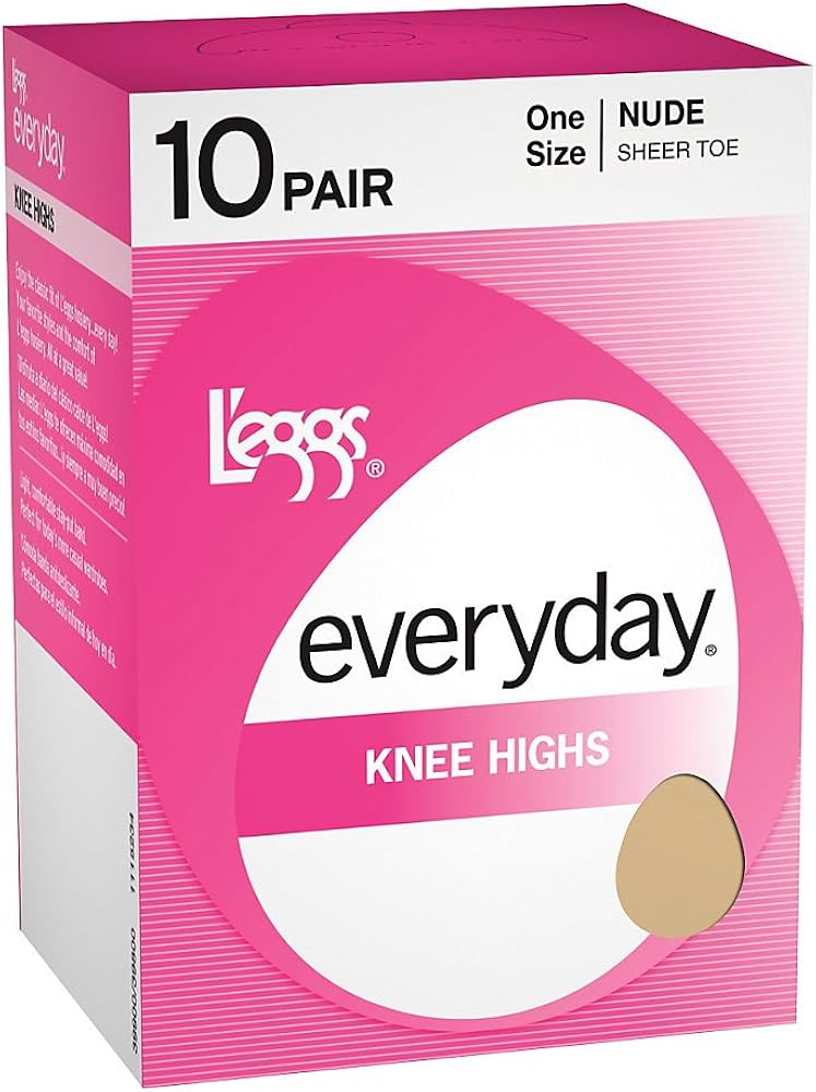 L'eggs Everyday Knee Highs ST 10