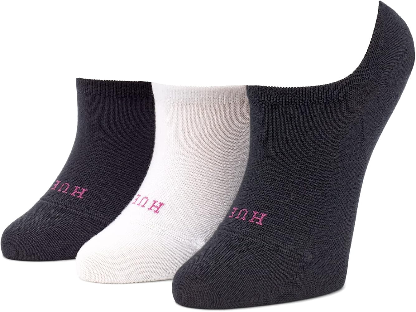 HUE Women's The Perfect Sneaker Liner 3 Pair Pack