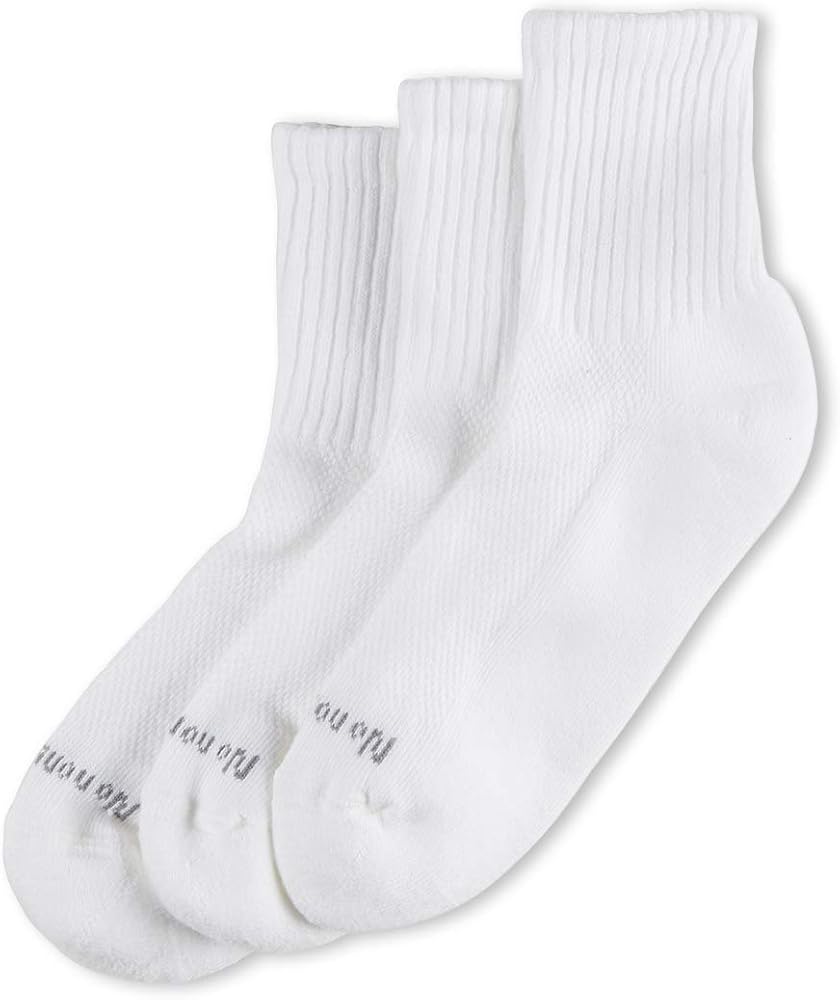 No Nonsense Women's Soft & Breathable Cushioned Mini Crew Socks