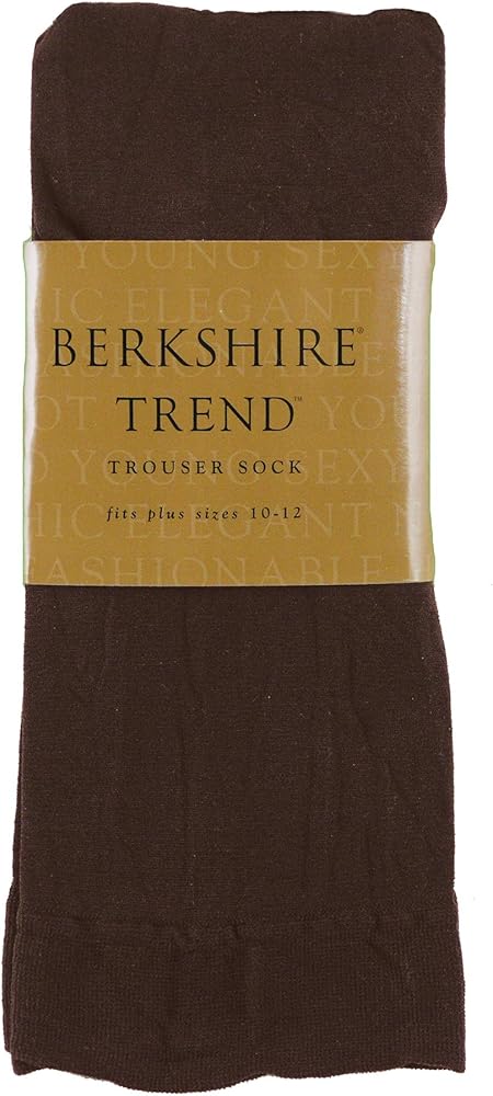 Berkshire Women's Plus Size Trend Opaque Trouser Sock-Sandalfoot 6424