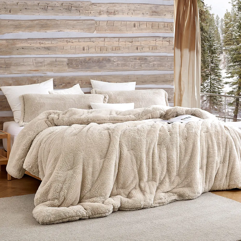 Byourbed Coma Inducer® Oversized King Comforter - The Original Plush - White Sand