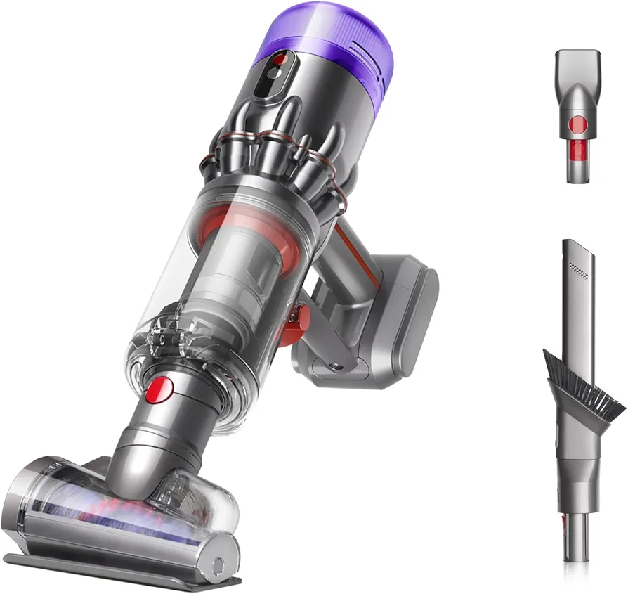 Dyson Humdinger Handheld Vacuum Cleaner, Silver, Small